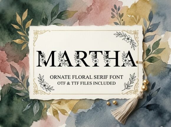 Martha: A Bold Typeface for Modern Branding
