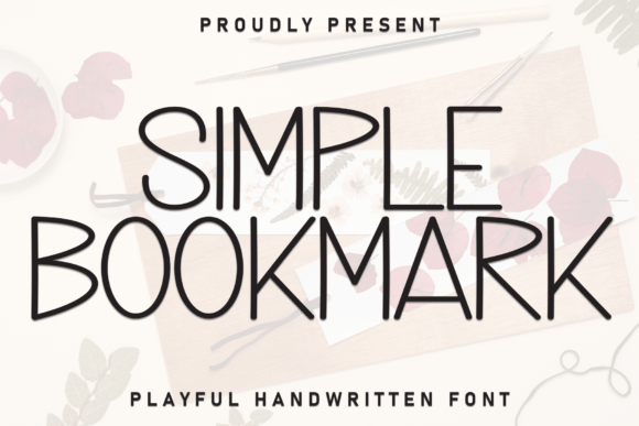 Simple Bookmark: The Display Font for Warm, Welcoming Design